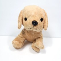 Brown Tan Labrador Retriever Puppy Dog Plush Stuffed Animal 10&quot; Chrisha  - £15.73 GBP