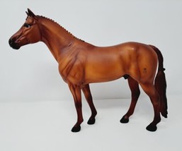 Breyer Brunello Horse #1768 C5 Braided Mane Tail Brown 9&quot; Tall Gelding - £36.66 GBP