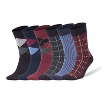 Bamboo Business Dress Socks for Men Breathable Moisture Wicking with Gif... - $29.69