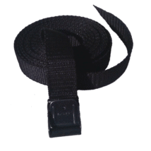 Black Transport Straps / Tie Downs /12&#39; Long, 1&quot; Wide - 300/900 Lb Load/Strength - £2.74 GBP