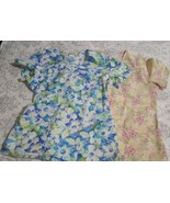Lot of 2 Scrub Tops Women&#39;s size Small Think Spring Floral SB &amp; Cherokee... - £11.67 GBP