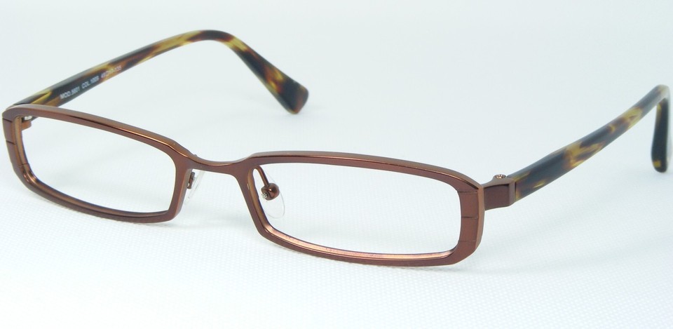 OGI MOD. 5601 1009 COPPER /TORTOISE EYEGLASSES GLASSES FRAME 49-17-135mm... - $76.55