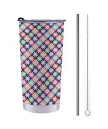 Mondxflaur Traditional Chinese Steel Thermal Mug Thermos with Straw for ... - $28.78 CAD
