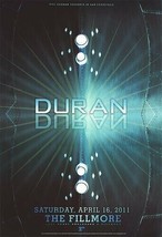 Duran Duran Poster Fillmore April 2011 - $67.49