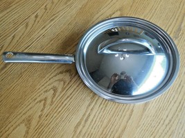 Revere Ware 10&quot; Frying Pan Skillet SX Copper Bottom Stainless Steel - £35.65 GBP