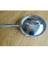 Revere Ware 10&quot; Frying Pan Skillet SX Copper Bottom Stainless Steel - $44.99