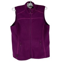 Guide Series Women&#39;s Fleece Vest Size L Purple - £18.18 GBP