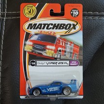 Matchbox Blue Dodge Viper GTS R Style Champs #10 of 75 (2001) 95206 - £7.41 GBP