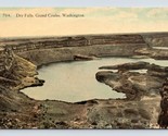 Dry Falls Sun Lakes State Park Coulee Washington WA UNP DB Postcard Q9 - £2.42 GBP