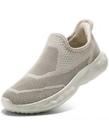 STQ Orthopedic Slip-On Sneakers Women Taupe Size 8.5 - $547.30 MXN