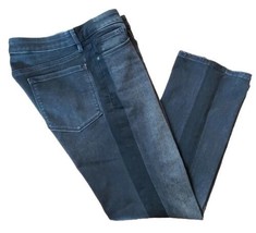 Athleta Sculpting Crop Kick Jeans Womens 12 High Rise Ankle 405716 Carbon Wash - £24.79 GBP
