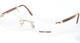 Gerry Weber GW5212 Col.2 Gold Eyeglasses Glasses Rimless 54-19-135mm Germany - £55.19 GBP