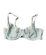 Vintage Victoria&#39;s Secret Light Blue Lace Underwire Bra 34C - $32.89 CAD