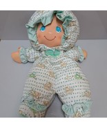 Little Darlins Plush Soft Baby Doll Lovey Alphabet Print Blue Eyes 1994  - £33.84 GBP