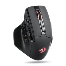 Redragon M811 PRO Wireless MMO Gaming Mouse, 15 Programmable Buttons RGB... - $74.99