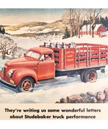 1947 Studebaker Trucks Pine Hill Dairy Farm Advertisement Automobilia DW... - $29.99