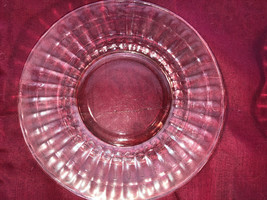 Pink 8.25 Inch Rays Plate Depression Glass Mint - £10.27 GBP