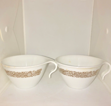 Two Vintage Corelle Mugs Used Woodland Brown - £8.01 GBP