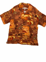 Caribbean Joe Men’s Sun Island Short Sleeve Button Down Shirt Size L - £12.64 GBP