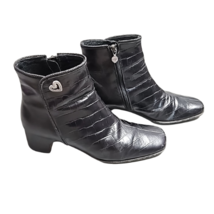 Brighton Black Boots Godiva Size 8 M image 2