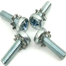 4 New Wall Mounting Screws &amp; Washers for Onn TV Model 100012586 - £5.27 GBP