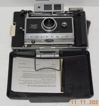 Vintage polaroid land camera 360 Electronic Flash and manual UNTESTED - $69.25