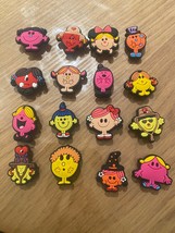 Mr. Men and little miss croc charms - $12.00