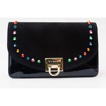 The Caris Black Leather Handbag image 7