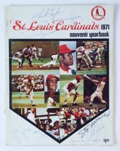 Stan Musial Joe Hague Joe Torre +5 St. Louis Cardinals Signed 1971 Yearbook - £76.31 GBP