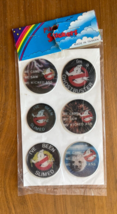 Ghostbusters Puffy Stickers Vintage NOS Pacakaging Has Wear - £7.86 GBP