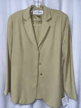 Rena Rowan Women&#39;s Skirt Suit Celery Size 8 - £30.58 GBP