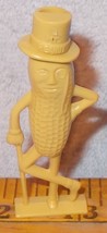 Vintage Planters Mr. Peanut Yellow Gold Hard Plastic Whistle - $7.95