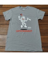 Dr Suess Experience CAT IN THE HAT Catstronaut ADULT SMALL Gray T-shirt - $20.36 CAD