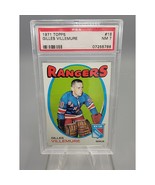 1971 OPC GILLES VILLEMURE PSA 7 New York Rangers No. 18 PSA 7 - $3,325.63 MXN