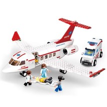 New Airplane Aviation Medi0cal Aircraft Air Ambulance Car City Building ... - $19.99