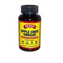 Bragg Apple Cider Vinegar Capsules - Vitamin D3 &amp; Zinc - 750Mg of Acetic Acid - £16.18 GBP