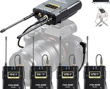 Uhf Wireless Lavalier Microphone System, 16-Channel Lavalier Lapel Mic W... - $463.99