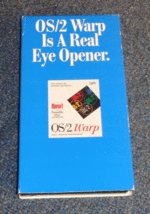 OS/2 Warp Marketing Demo VHS Tape for IBM Operating System Software - $6.95