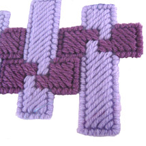 Purple Lavender Easter Christmas Cross Ornaments - $30.00