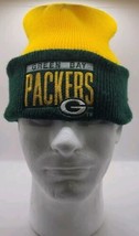 Green Bay Packers Beanie Stocking Cap Hat NFL Pro Line USA Retro - £18.66 GBP