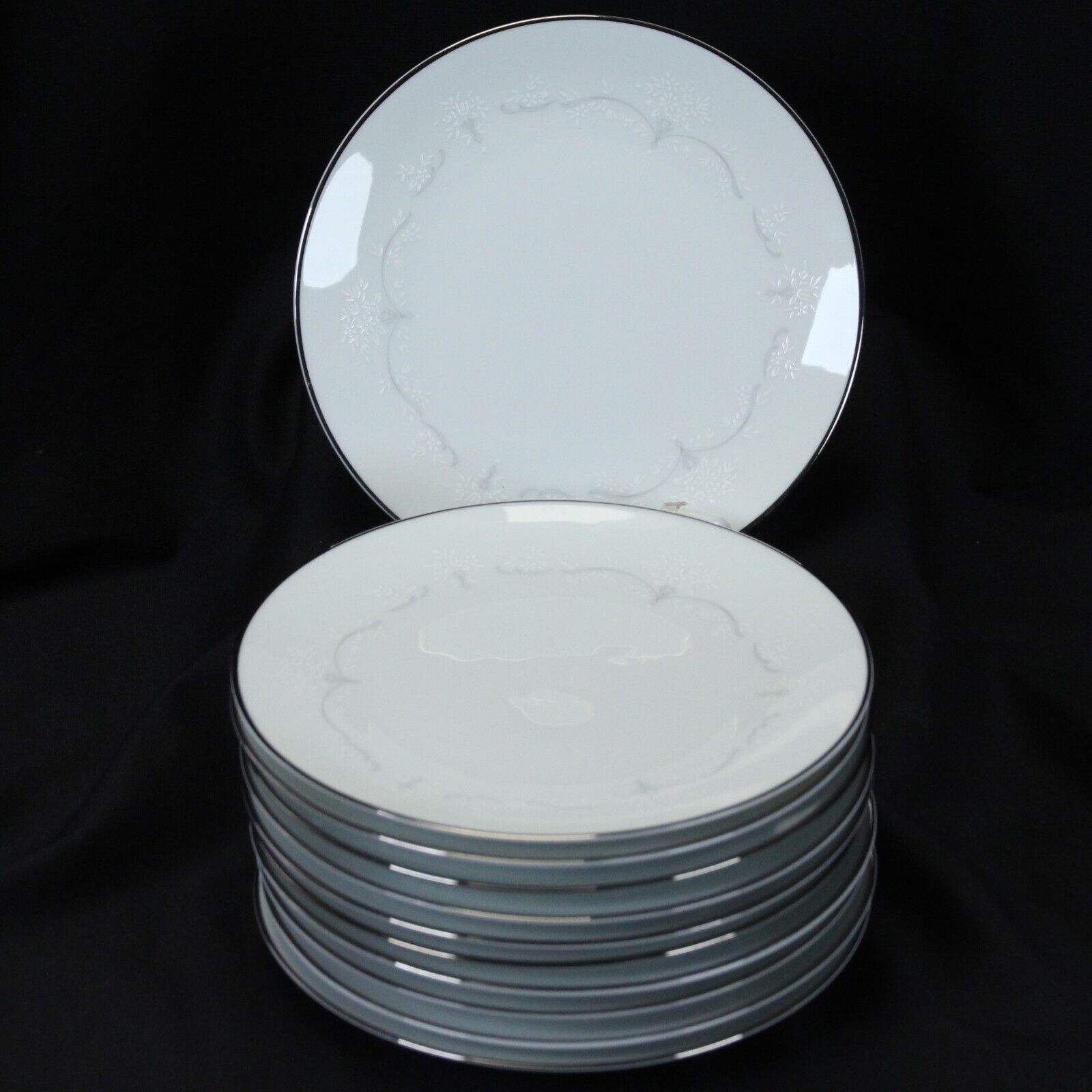 Noritake Whitebrook Bread Plates 6441   6 1/4&quot;   Lot of 11 - $39.19