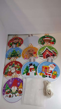 Paper Banner Hanging Bunting Garland Christmas Party Decoration - £7.39 GBP