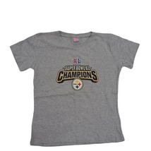 Pittsburgh Steelers NFL Fútbol Súper Cuenco XL Campeones Mujer Camisa Sz... - £34.56 GBP