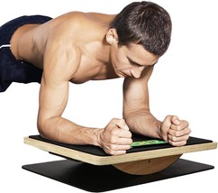 Versatile Plank Trainer Board with Smartphone Integration for Full Body ... - £56.13 GBP