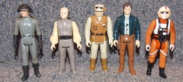 Vintage Star Wars 1977 - 1980 Lot of 5 Action Figures - $59.99