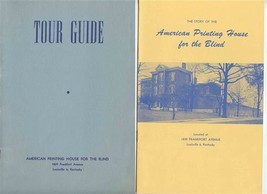 American Printing House for Blind Tour Guide &amp; History Booklet Louisvill... - $37.62