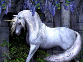 painting Giclee Unicorn Horse Magical Animal Printed Canvas Art Wall Decor - £6.90 GBP+