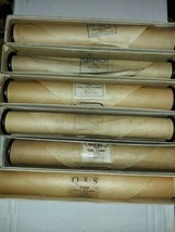 6Vintage Player Piano Rolls - QRS Brand - $59.39