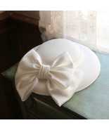 Women Church Derby Hat Wide Brim Bow Wedding Fascinator Bridal Tea Part ... - £19.98 GBP