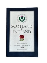 Scotland V England 20th March 1954 Rugby Programme. vgc-
show original title
... - $39.06